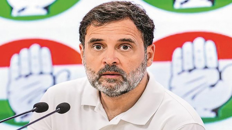 कांग्रेस नेता राहुल गांधी ने मणिपुर की स्थिति को बताया चिंताजनक।