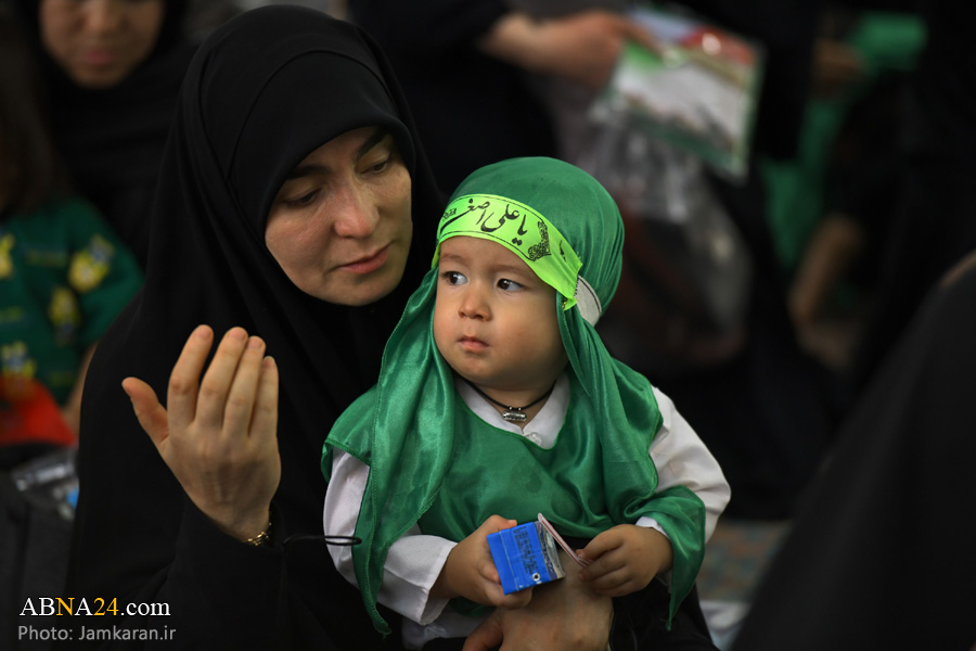 Photos: Hosseini Infants Ceremony marked at Jamkaran mosque in Qom, Iran