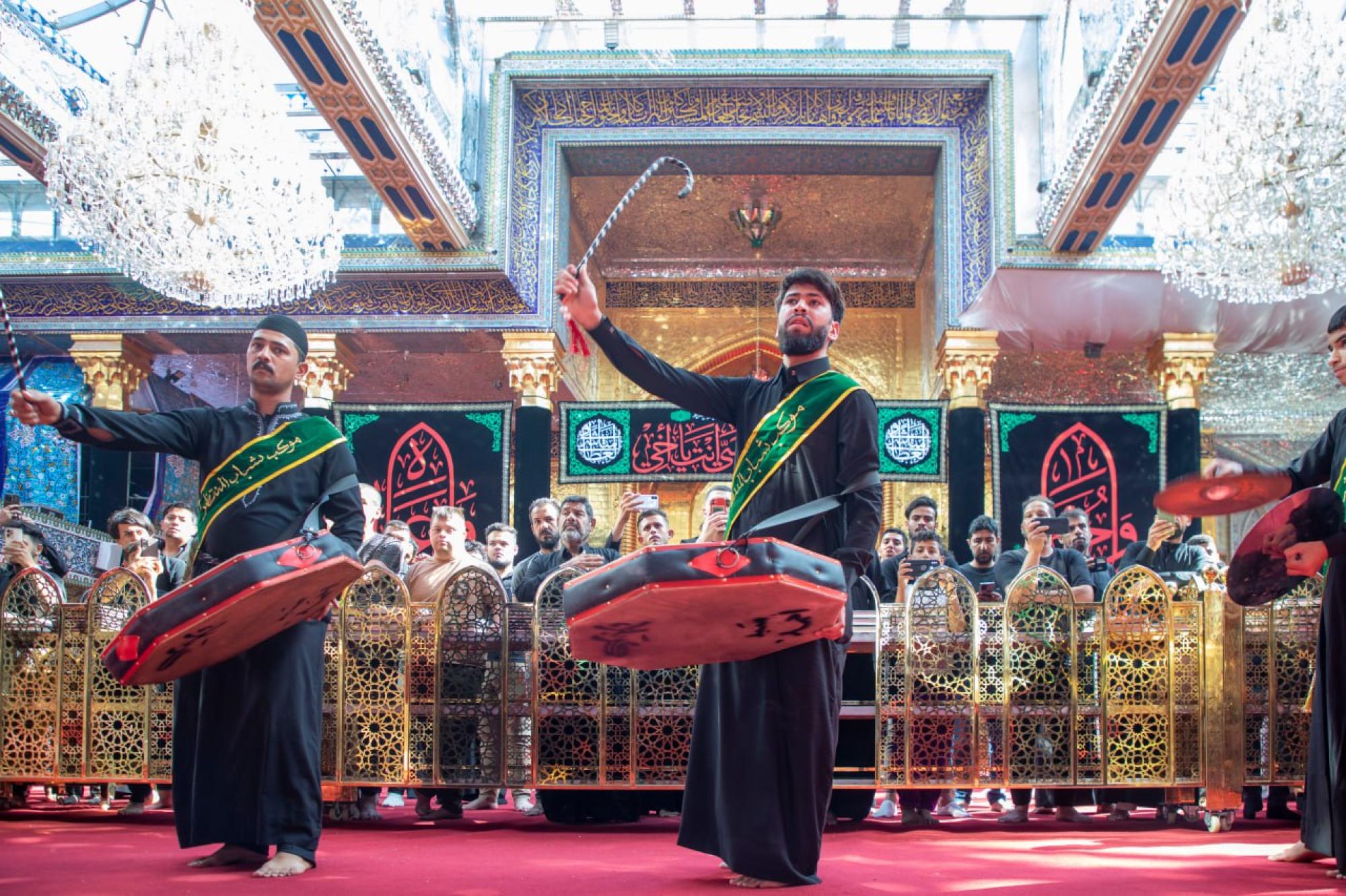 Condolences processions commemorate martyrdom of Muslim Ibn Aqeel +Photos)