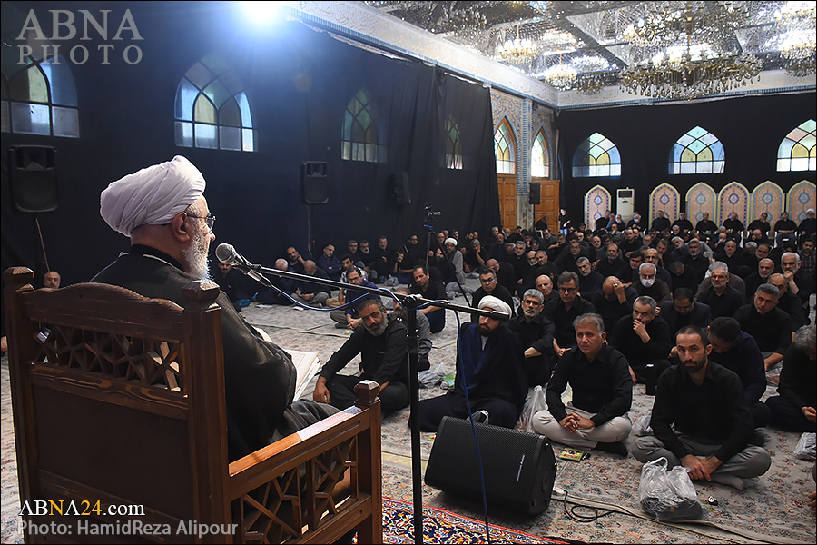 Photos: Muharram mourning ceremony with speech by Ayatollah Ramazani in Rasht