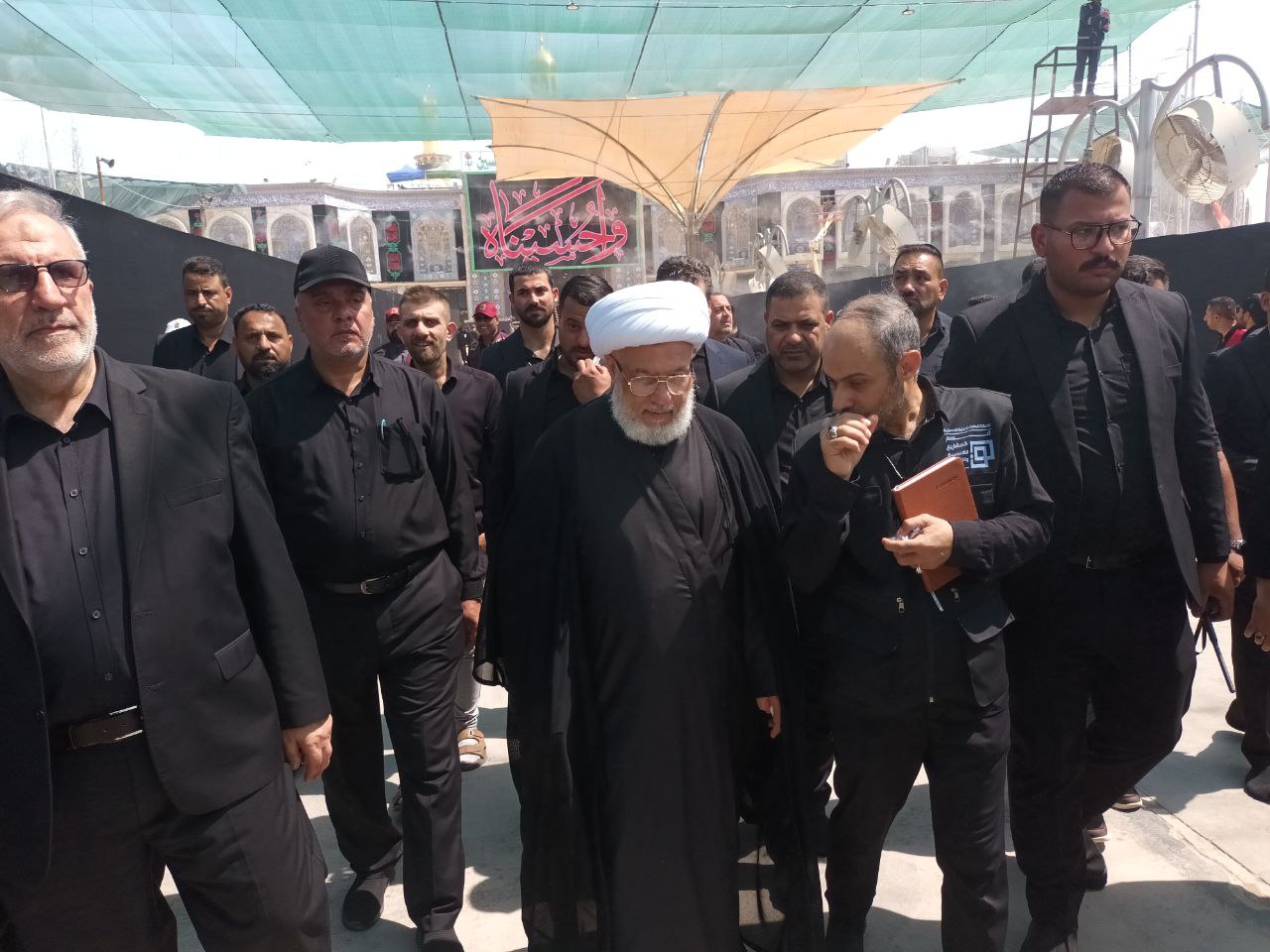 استعدادات وتدابير وخدمات خلال مراسم ركضة طويريج في العاشر من المحرم بكربلاء المقدسة