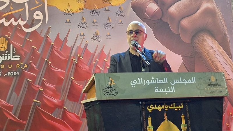 رحال: موقفنا من فلسطين التزام اخلاقي وإيماني وهذا ما تعلمناه من مدرسة كربلاء