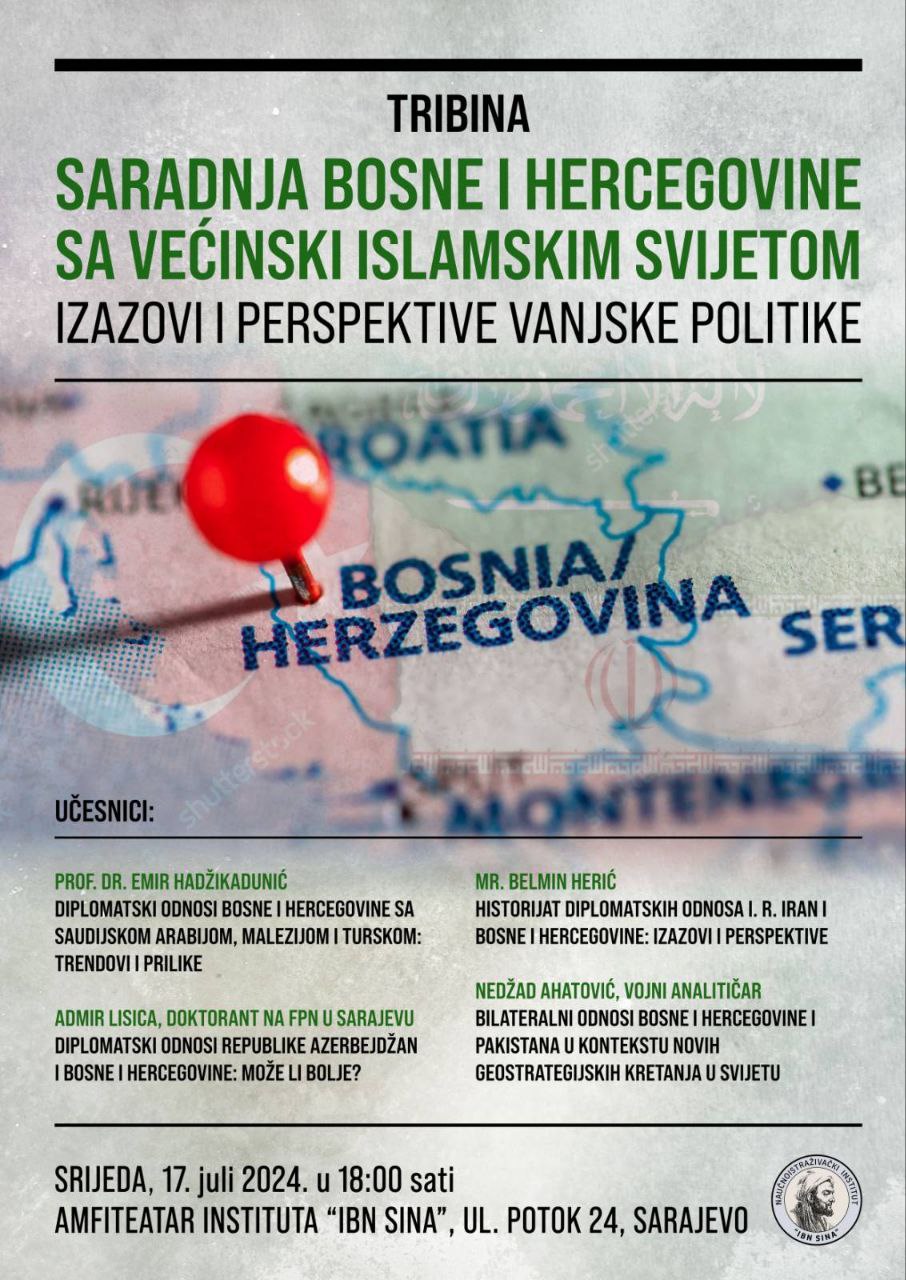 Panel diskusija “Saradnja Bosne i Hercegovine sa većinski islamskim svijetom: Izazovi i perspektive vanjske politike?”