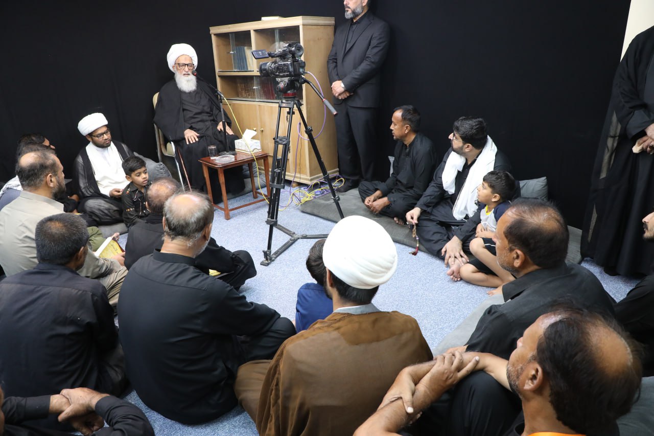 آية الله النجفي: على زائر المقدسات أن يكون أنساناً جديداً لا يغادر في ‏حسابته وأعماله وأقواله رضا الله 
