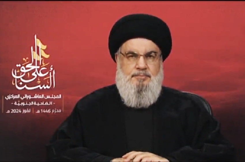  السيد نصرالله: معركة طوفان الأقصى وحدت المسلمين والأجيال الحالية ستحقق العقوبة الثالثة بحق “اسرائيل”