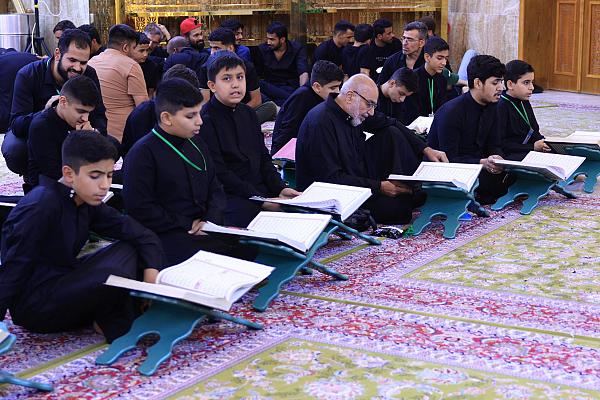 العتبة العباسية تنظم ختمة قرآنية بذكرى شهادة الإمام الحسين (عليه السلام)