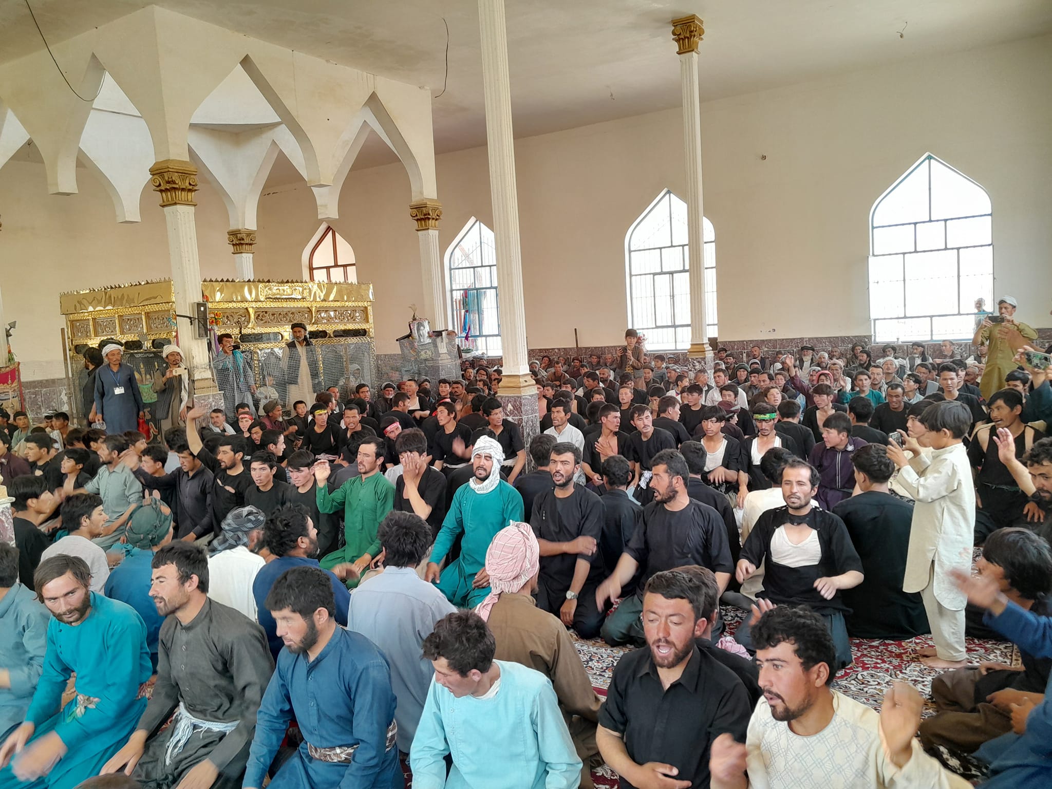ویدیو | مراسم پرشور عزاداری در دره‌صوف افغانستان