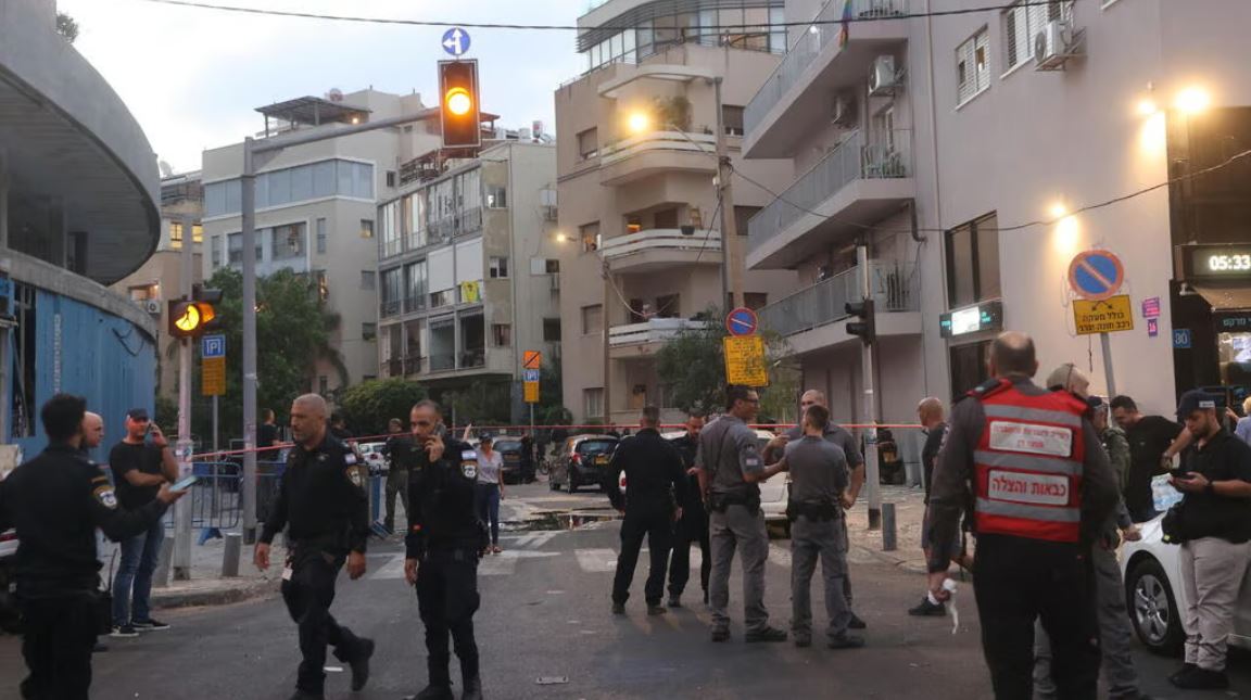 One Israeli killed, eight others wounded in drone attack on Tel Aviv