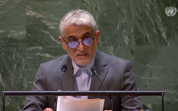 إيرواني: إيران مستعدة للتعاون في اطار منظمة شنغهاي والامم المتحدة لتعزيز السلام والأمن في المنطقة
