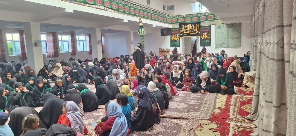 Photos: Muharram mourning ceremony held by Shia women in Bamyan, Afghanistan