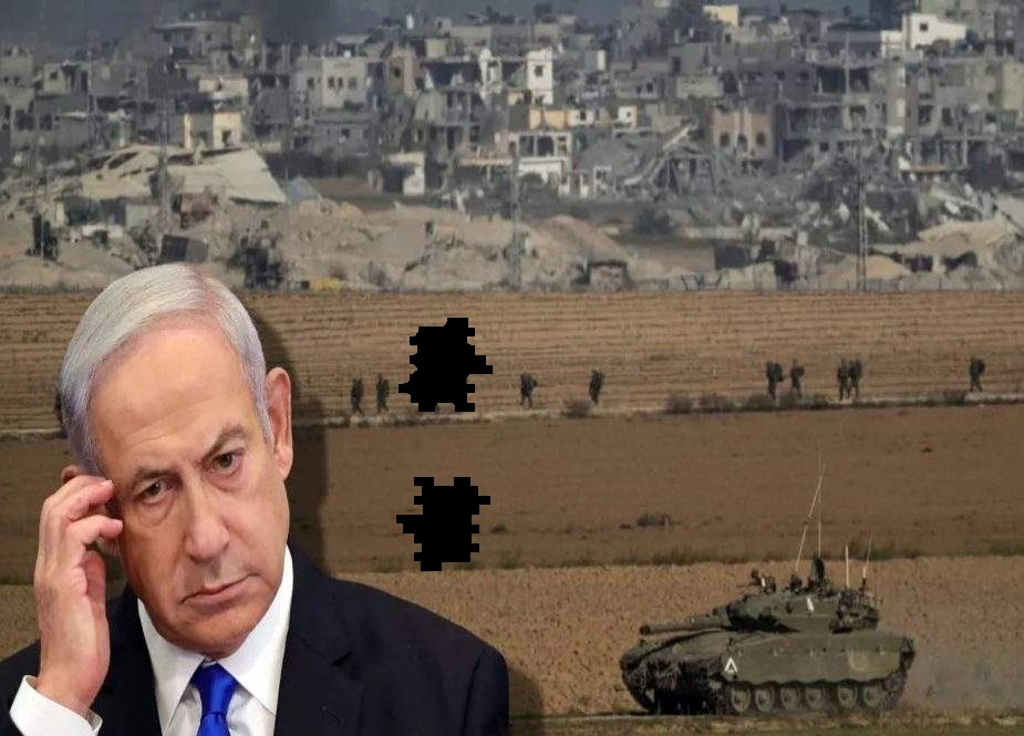 مقبوضہ فلسطین: نیتن یاہو کی گرتی ہوئی دیوار
