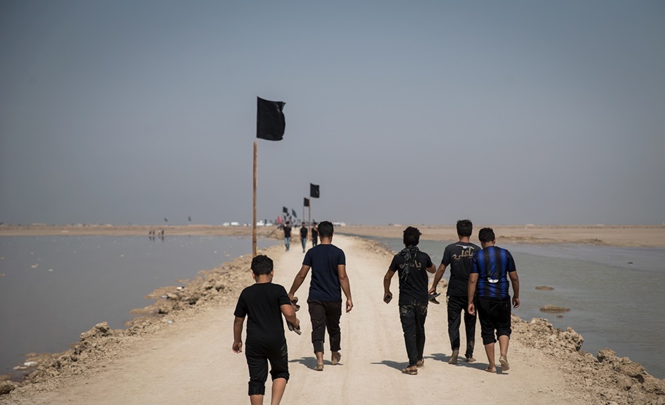 Kuanza kwa Matembezi ya Mapema ya Arbaeen ya Imam Hussein (a.s) Kusini mwa Iraq