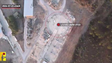 Le Hezbollah publie une vidéo de drone de la base israélienne à Haïfa
