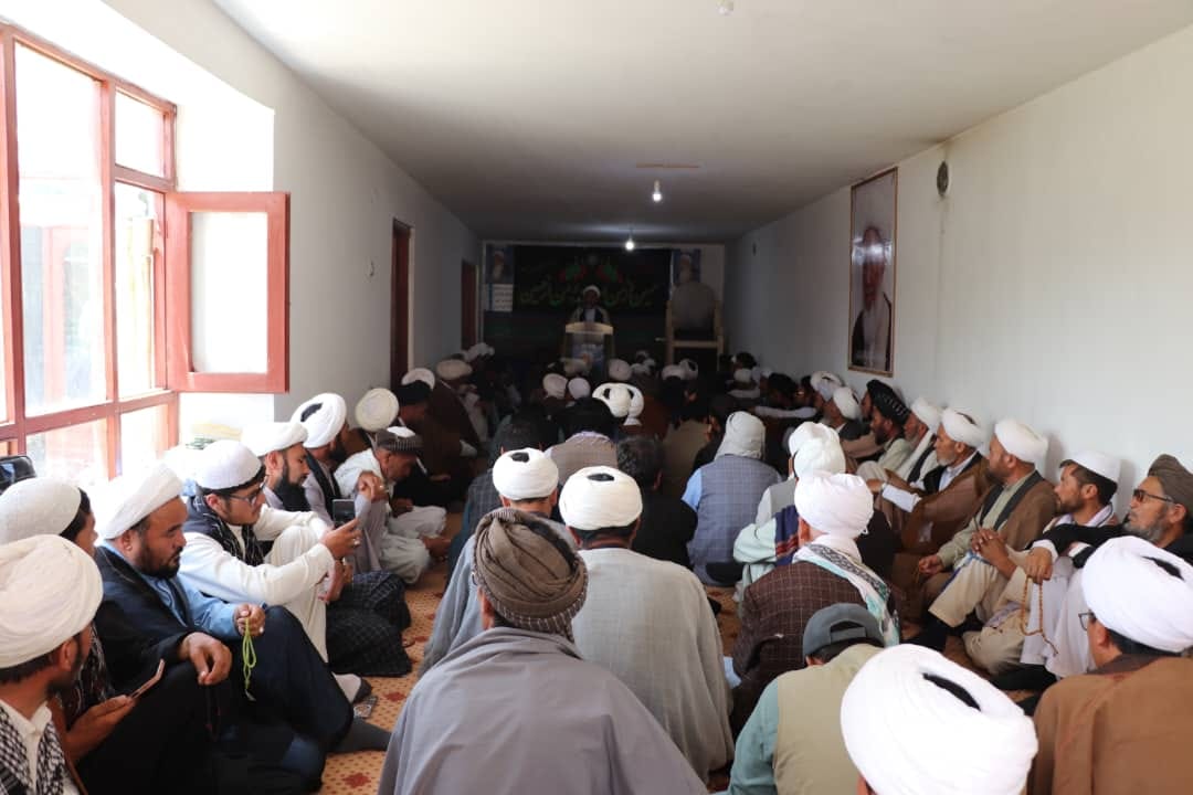 محفل تکریم مبلغان حسینی در بامیان افغانستان