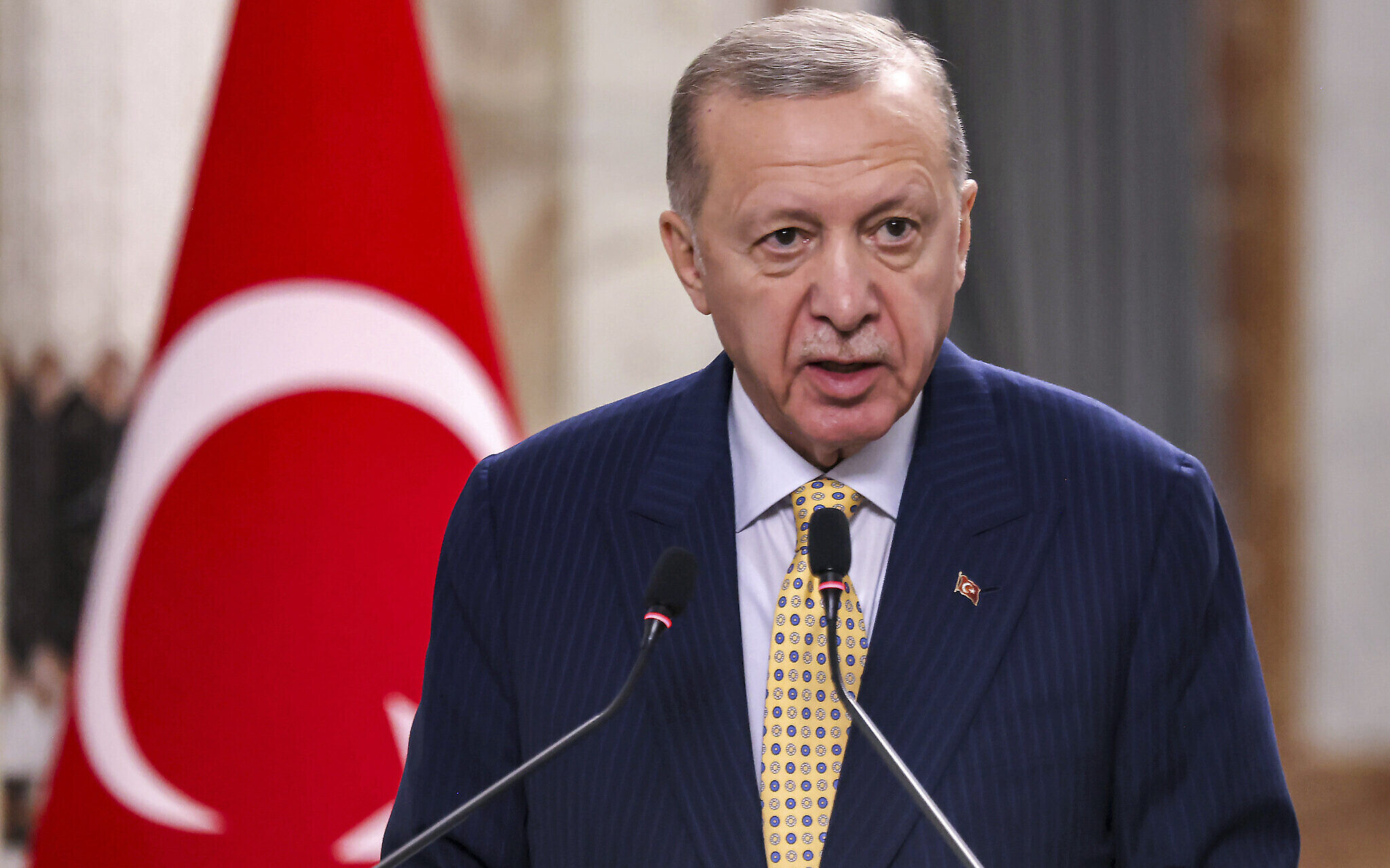 Region can’t feel safe until Israeli aggression stops: Erdogan