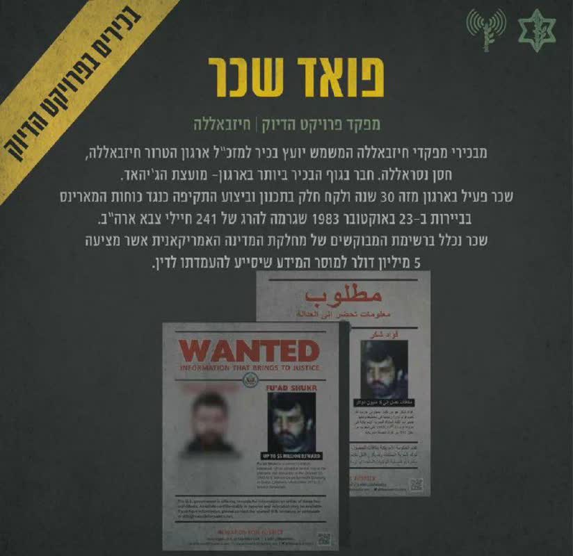 Mummunan Yunkurin Kisan Da Isra'ila Ta Yi Kan Kwamandan Hizbullah Ya Tabbata