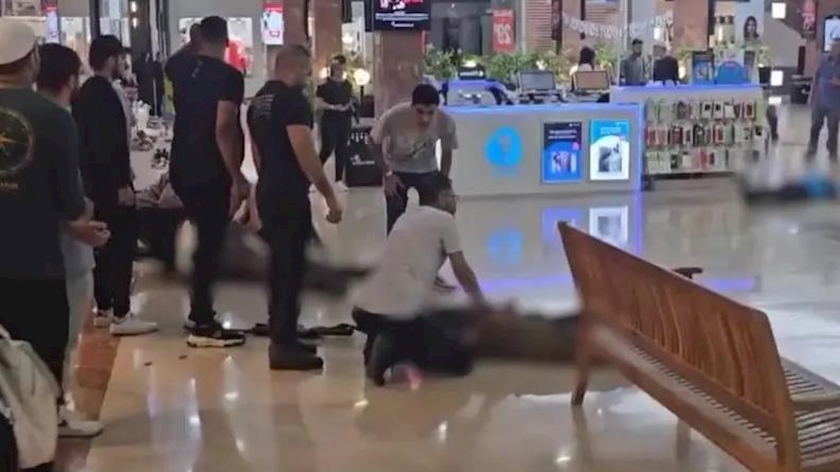 Stabbing attack at Israeli mall, two Zionists killed, injured
