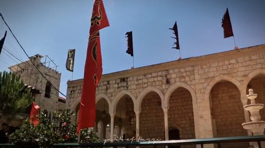ویدیو | آماده شدن مسجد جامع شهر بنت جبیل لبنان برای استقبال از ماه محرم 