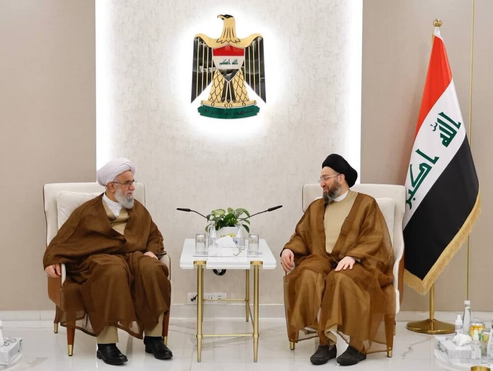 Ammar al-Hakim meets with Secretary-General of AhlulBayt World Assembly