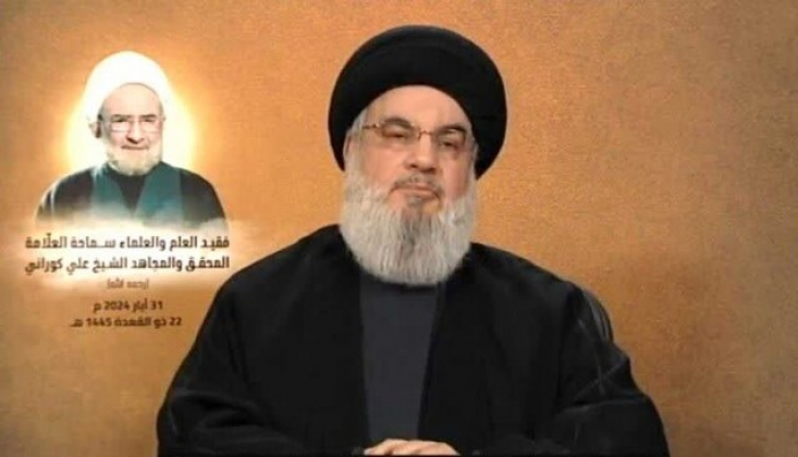 Nasrallah: Lübnan’ın Filistin’e Desteği Mezhepler Üstüdür