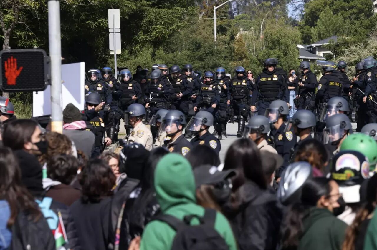 US police nab 80 pro-Palestine students at UCSC