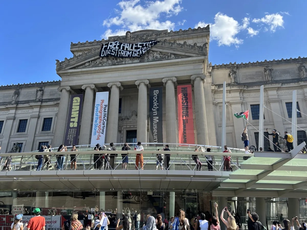 Pro-Palestinian protesters occupy New York museum, police make arrests