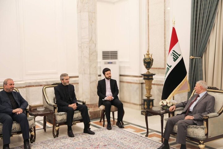 باقری لەگەڵ عەبدولەتیف ڕەشید دیدار و گفتوگۆی کرد