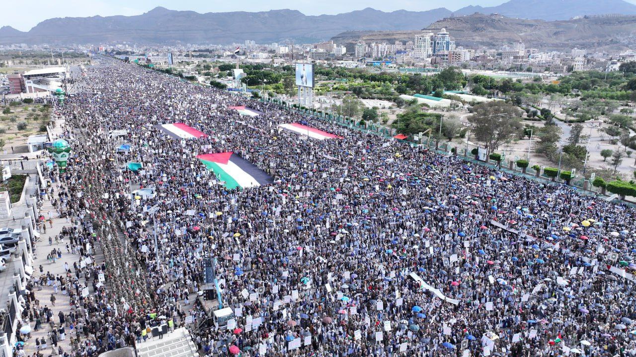 An Gudanar Da Zanga-Zangar Miliyoyin Al'ummar Yemen Don Goyon Bayan Al'ummar Falasdinu Da Gwagwarmaya + Hotuna