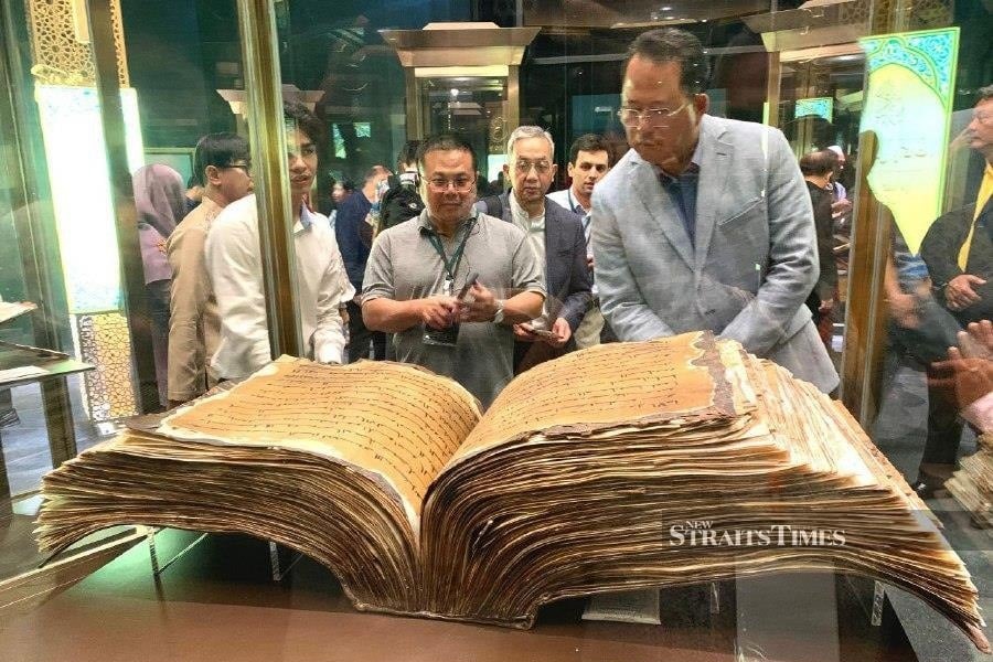 Al-Quran dating back centuries on exhibit at new Islamic cultural museum in Thailand