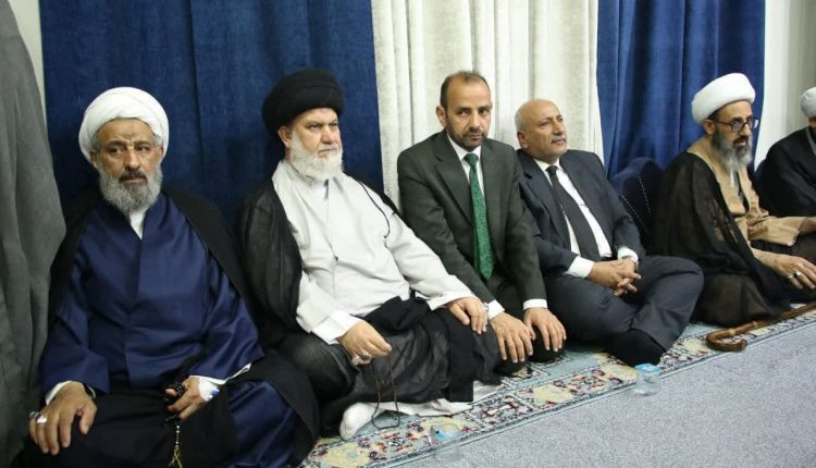 إقامة مجلس فاتحة بمناسبة استشهاد شهداء الخدمة في کربلاء المقدسة