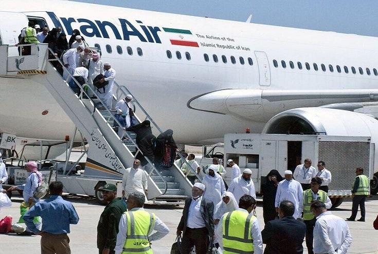 بدء عودة الحجاج الايرانيين إلى البلاد من اليوم