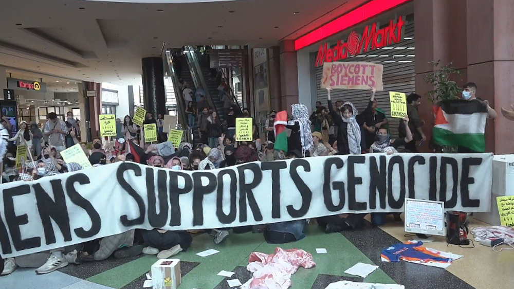 Police arrest pro-Palestine demonstrators at sit-in protest in Berlin