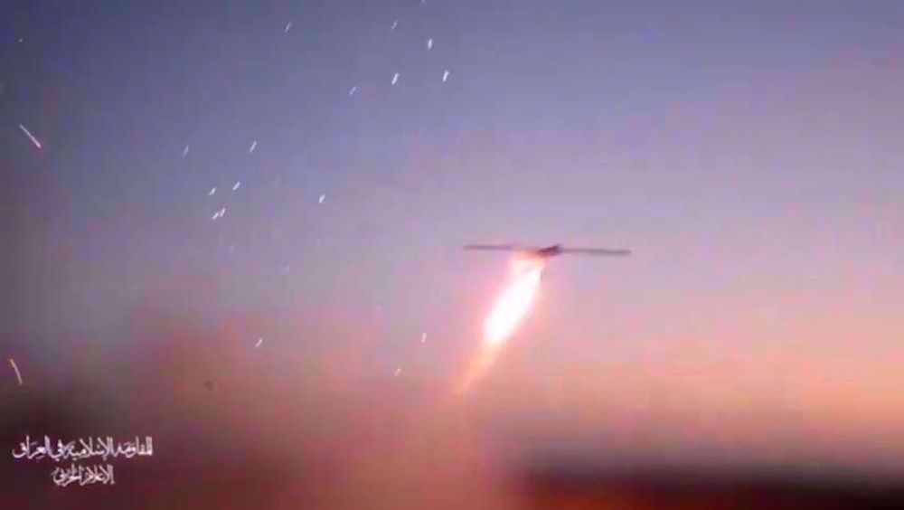  Iraqi resistance hits vital target with drones in occupied territories