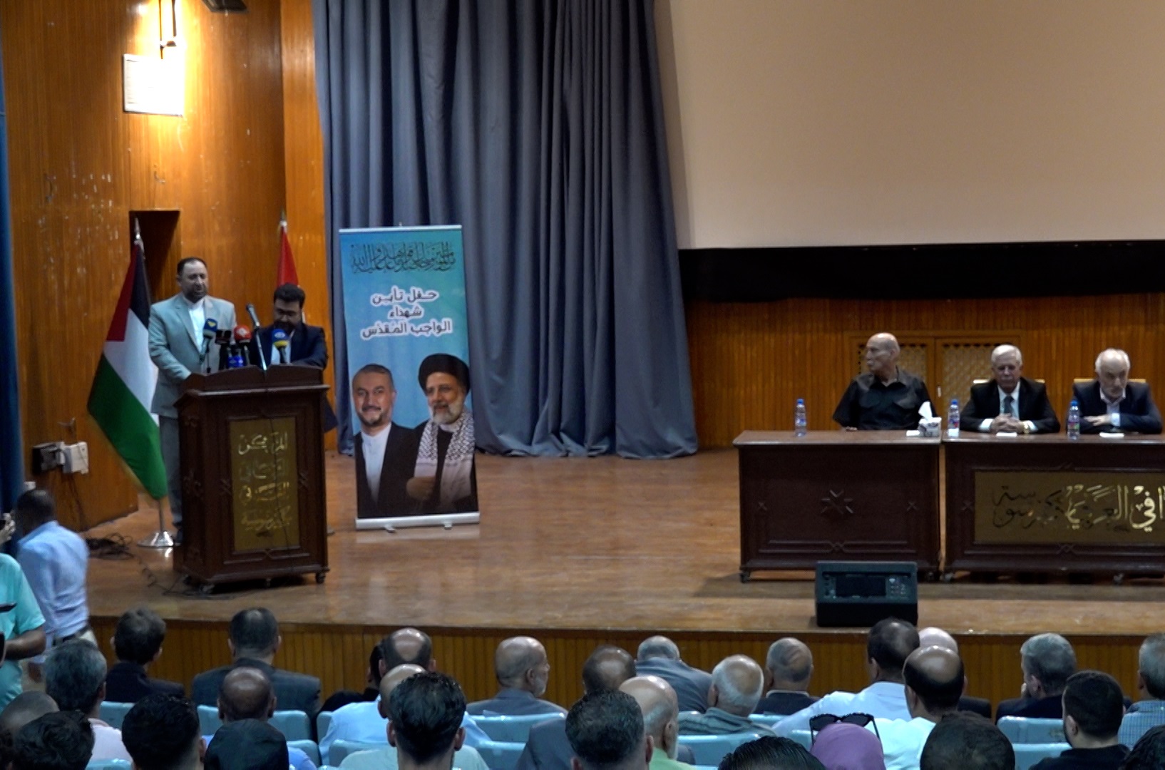 ذكرى أربعين الرئيس الإيراني في دمشق.. نهج الجمهورية الإسلامية ثابت لا يتغير