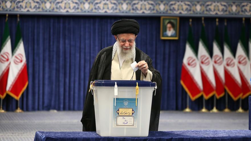 Le leader iranien vote à l’élection présidentielle