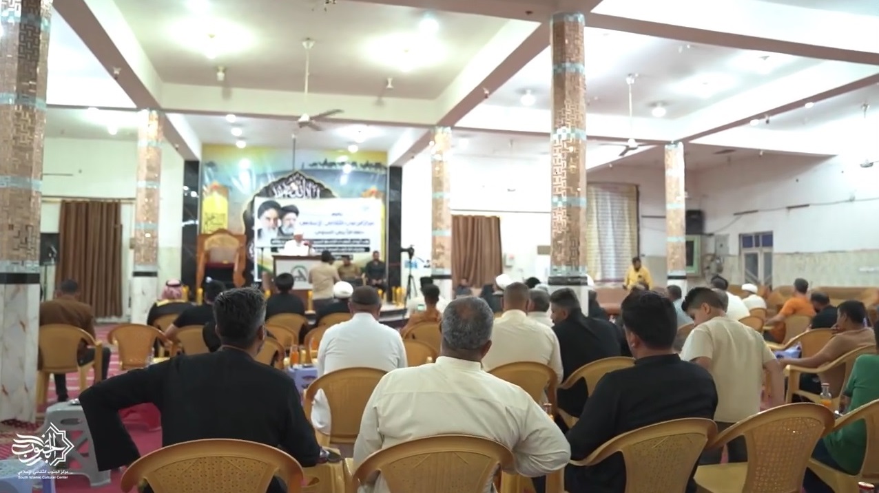 ویدیو | همایش «شهدای خدمت» در شهر بصره عراق 