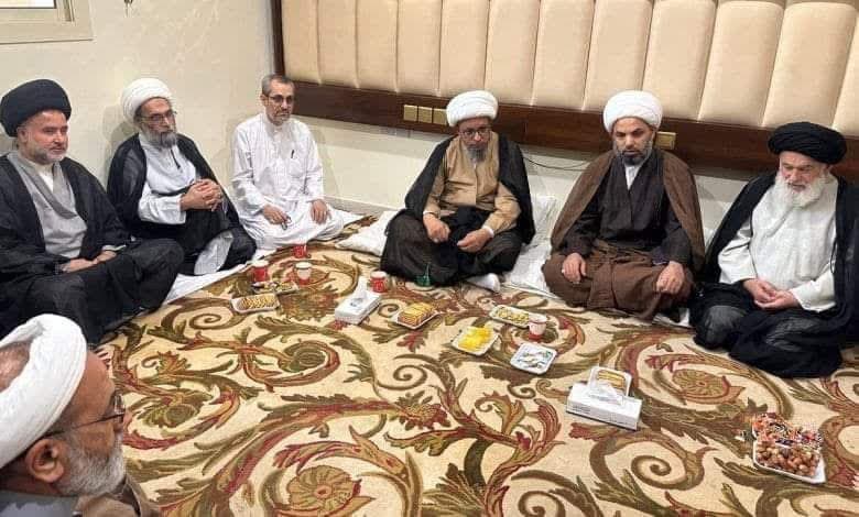 بعثة آية الله اليعقوبي تزور بعثة آية الله عبد الله جوادي آملي 