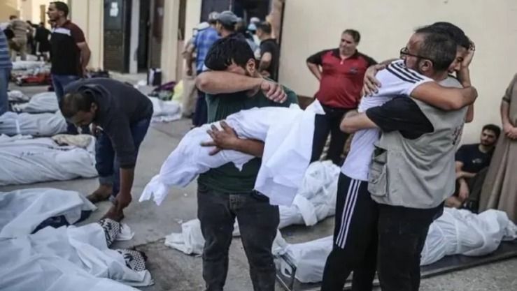 200 mortos na área de Al-Wusta, em Gaza, em 5 dias