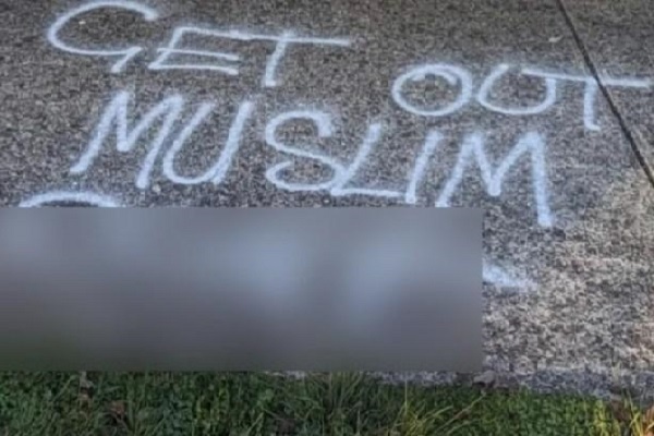 Melbourne: MP condemns 'ugly hate' as mother of four’s home targeted with Islamophobic graffiti