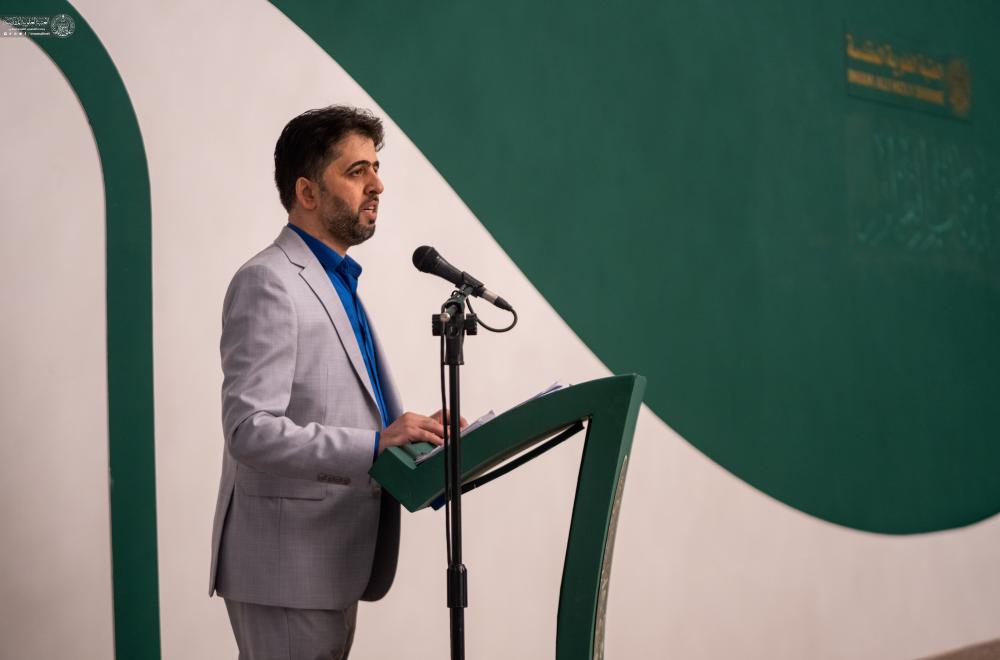 العتبة العلوية المقدسة تقيم احتفالا خاصا للمنتسبين بذكرى ولادة الأقمار المحمدية+(صور)