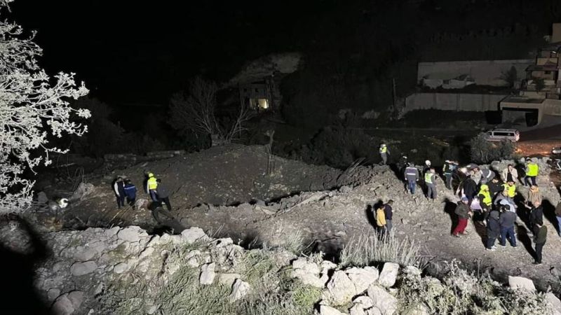 استشهاد 4 من عائلة واحدة وجرح 9 آخرين في عدوان صهيوني جنوبي لبنان