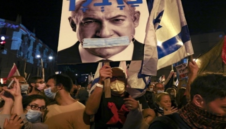 Tel Aviv’de “Netanyahu İstifa” Sesleri Yankılandı