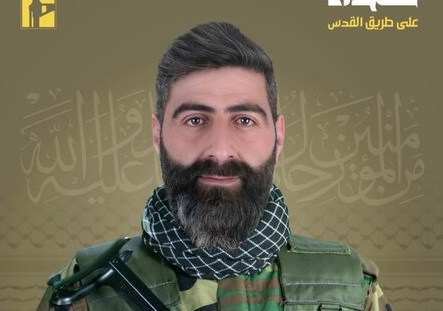 شهادت یکی از رزمندگان حزب‌الله در نبرد با رژیم صهیونیستی