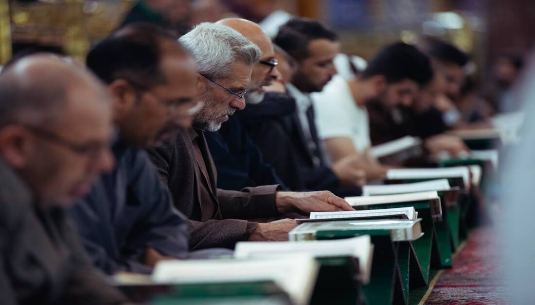 العتبة الحسينية تقيم ختمات قرآنية طيلة شهر رمضان المبارك+(صور)