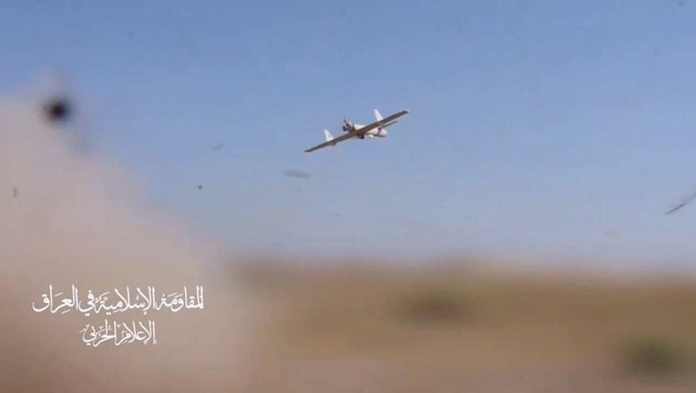 Iraqi resistance drone targets Israeli airbase