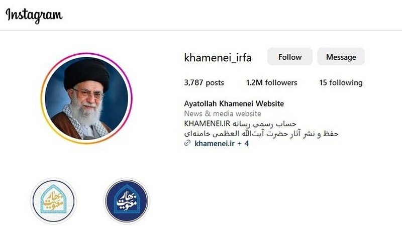 イラン最高指導者のインスタアカウントが再開設
