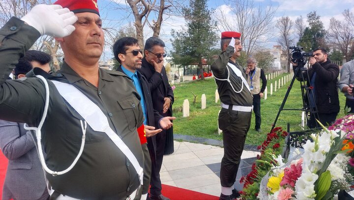 بەشداری نوێنەری کۆماری ئیسلامی ئێران لە ڕێوڕەسمی یادی هەڵەبجە