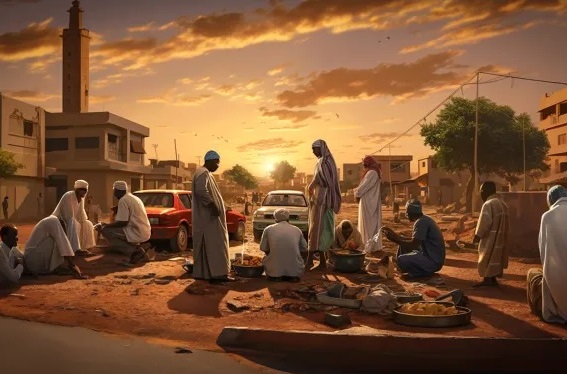 بستن راه روزه داران...رسم ماه مبارک رمضان در سودان