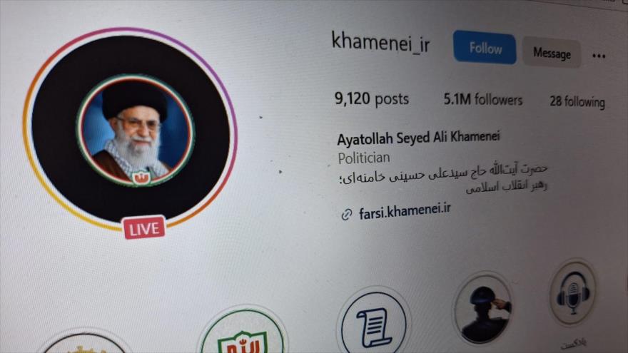 Bolívia: Meta bloqueou páginas do líder do Irã por seu apoio à Palestina