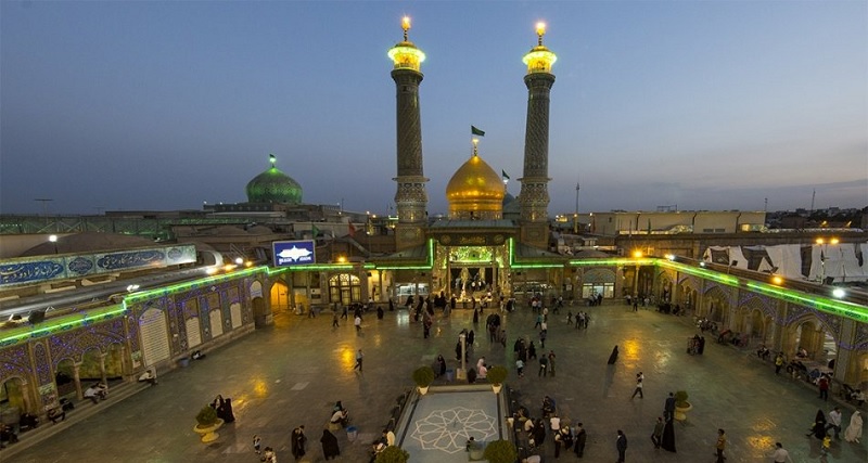 احتفال بميلاد الامام الحسن (ع) كريم أهل البيت في حرم عبد العظيم حسني (ع)
